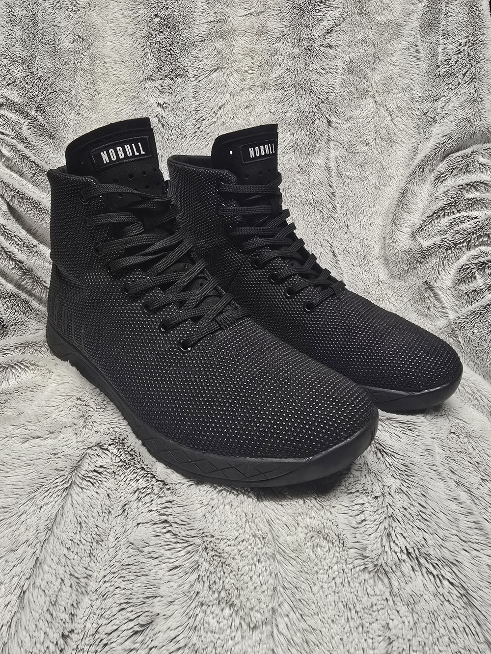 NOBULL Men's Black High-Top Training Shoes